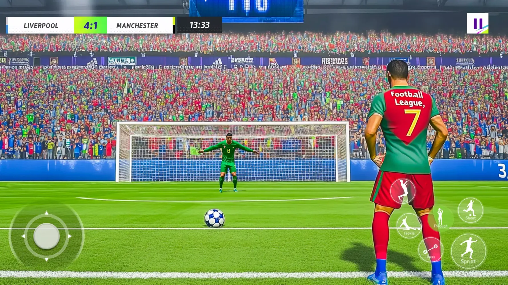 Capturas de pantalla de World Football Soccer Match