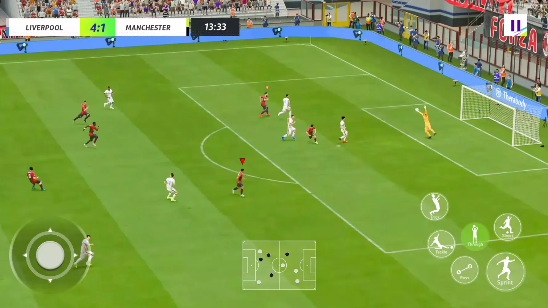 Capturas de pantalla de World Football Soccer Match