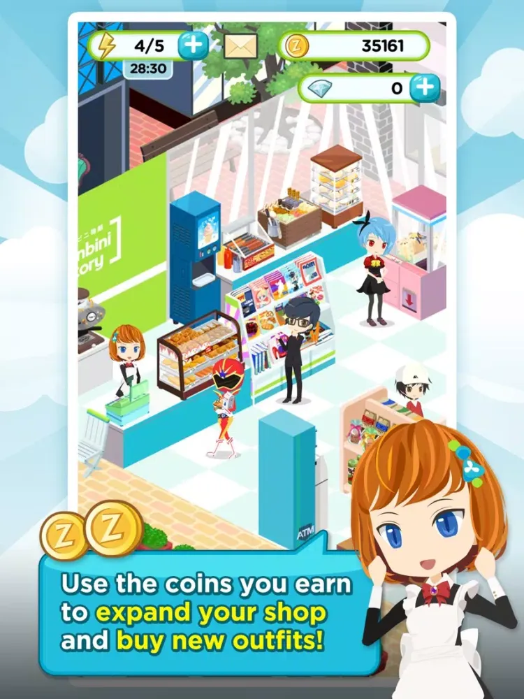 Konbini Story iPad  Screenshots