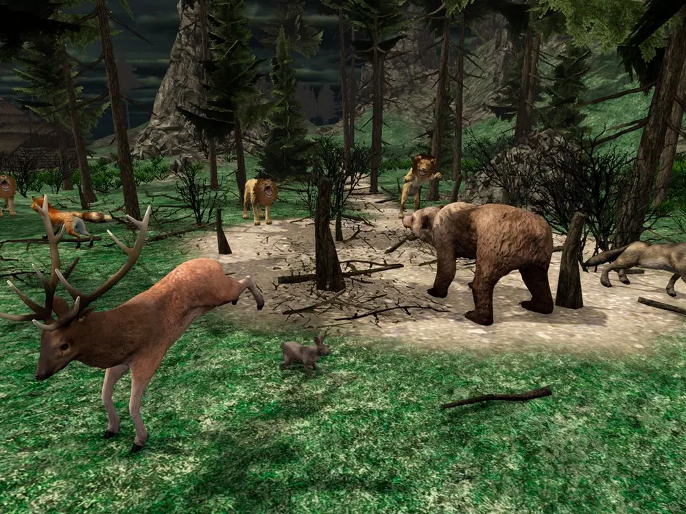 Captures d'écran de Siren Head & Jungle Hunt iPad 