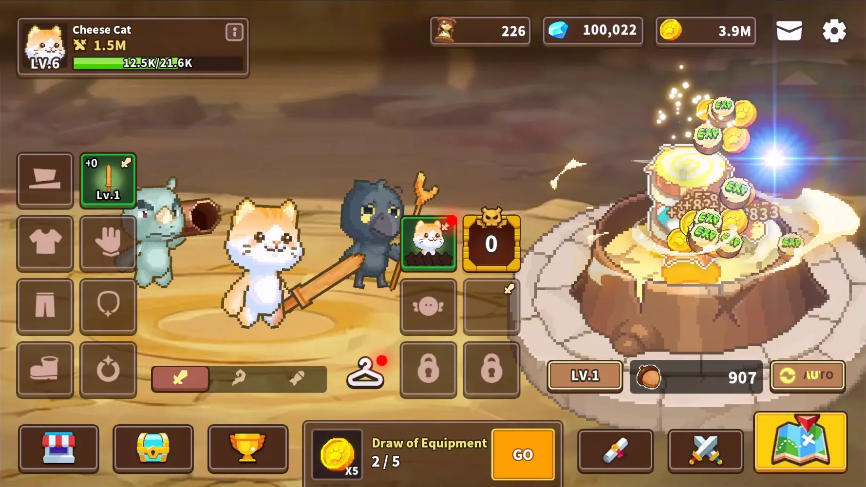 Animal Quest: Idle RPG應用截圖