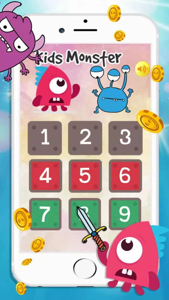 Captures d'écran de Cute Monster Find The Pairs