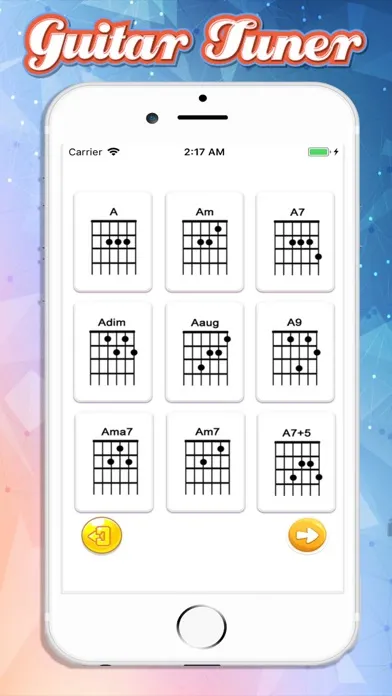 Capturas de tela do Coach Guitar Tuner Chords Pro