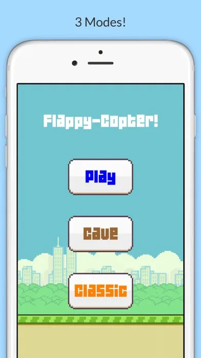 Tangkapan skrin Flappy-Copter!