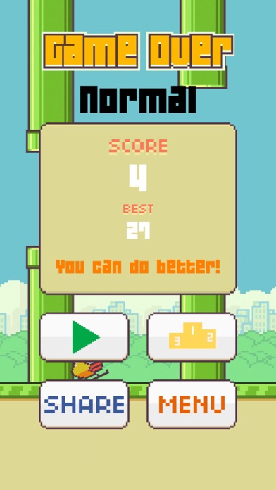 Captures d'écran de Flappy-Copter!