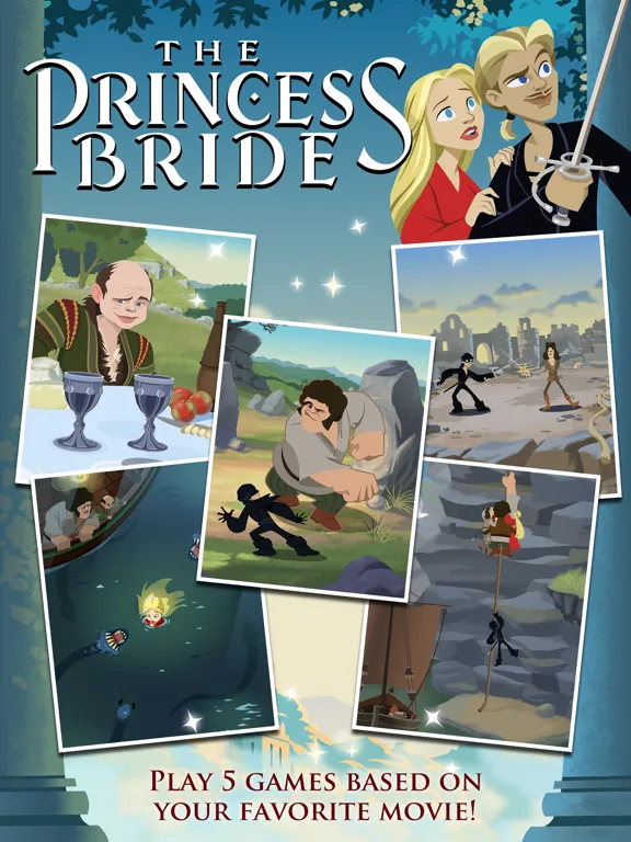 Capturas de tela do The Princess Bride - The Official Game iPad 