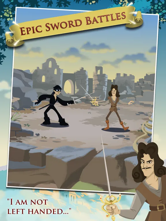 Capturas de tela do The Princess Bride - The Official Game iPad 