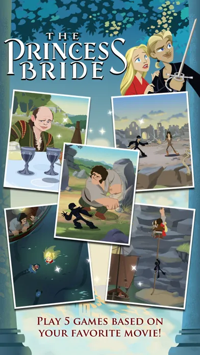Capturas de tela do The Princess Bride - The Official Game