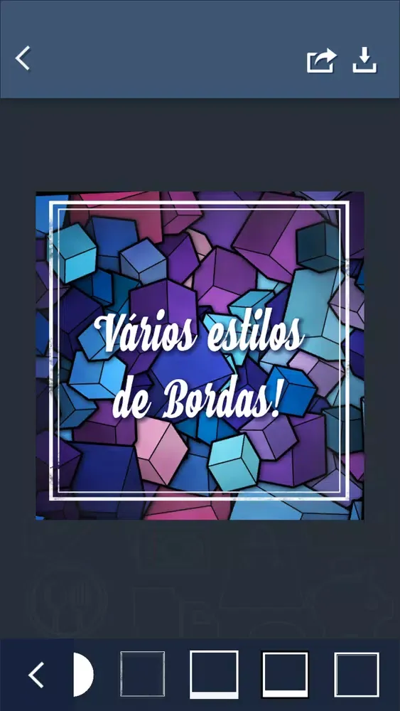 Capturas de tela do Pict.ly