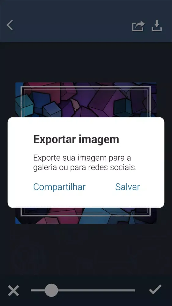 Capturas de tela do Pict.ly