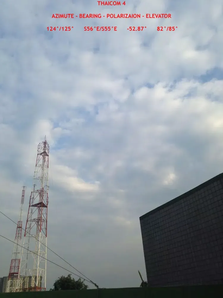 Ảnh chụp màn hình của Satellite Viewer iPad 