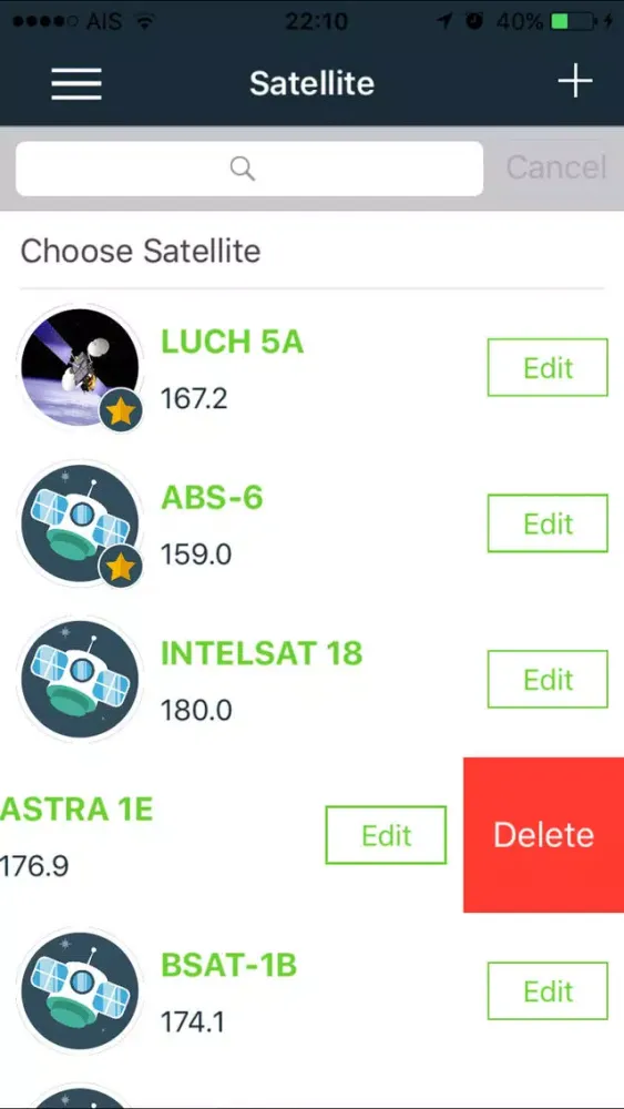Ảnh chụp màn hình của Satellite Viewer
