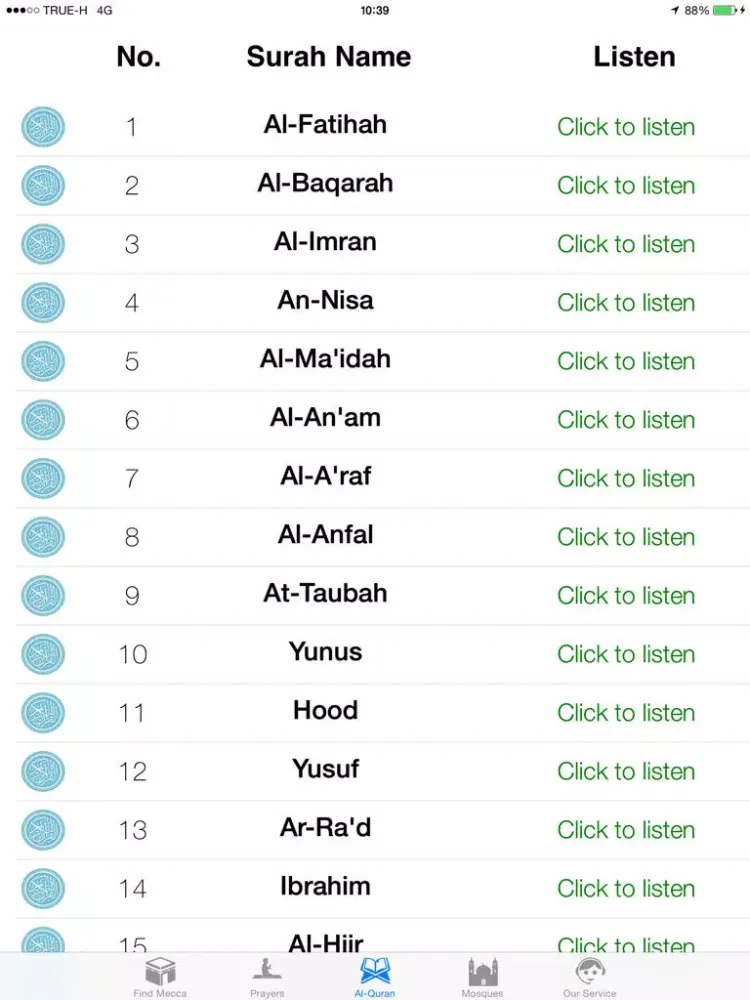 mecca find iPad  Screenshots