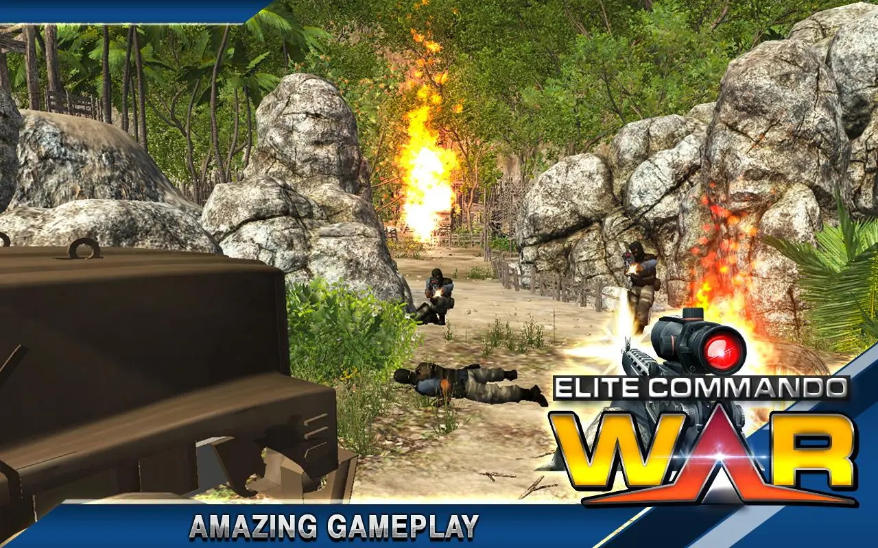 Capturas de tela do Elite Commando War