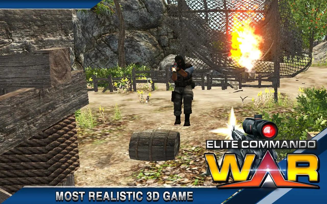 Capturas de tela do Elite Commando War