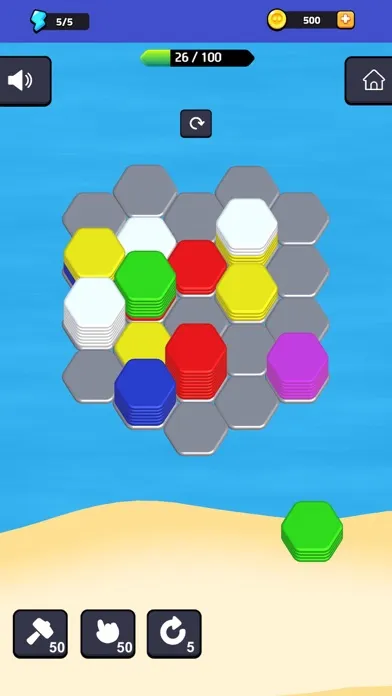 Hexa Sorting : Hexa Puzzle应用截图