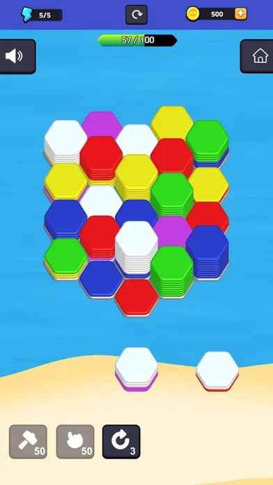 Hexa Sorting : Hexa Puzzle应用截图