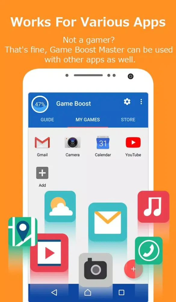 Capturas de pantalla de Game Boost Master