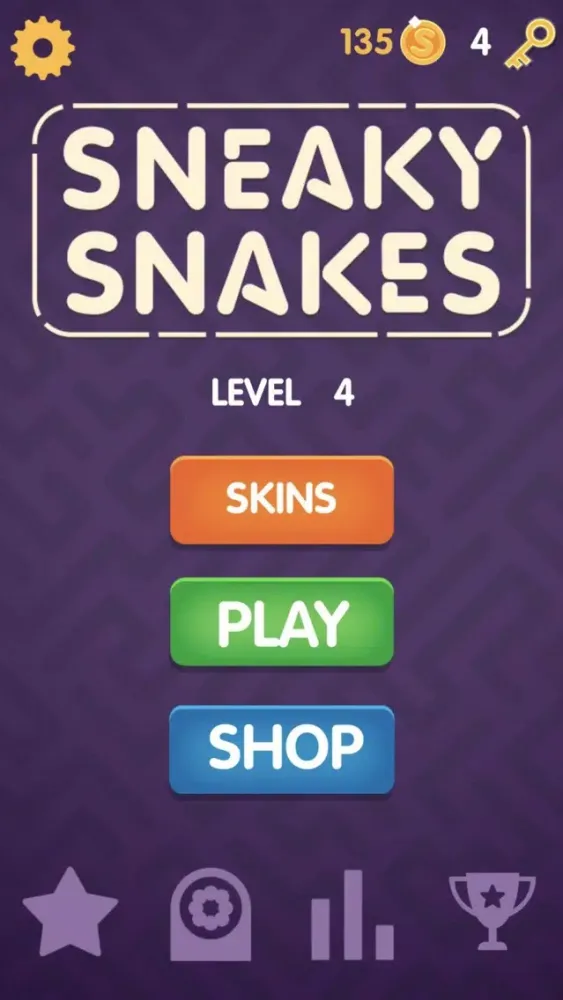 ภาพหน้าจอของ Sneaky Snakes X