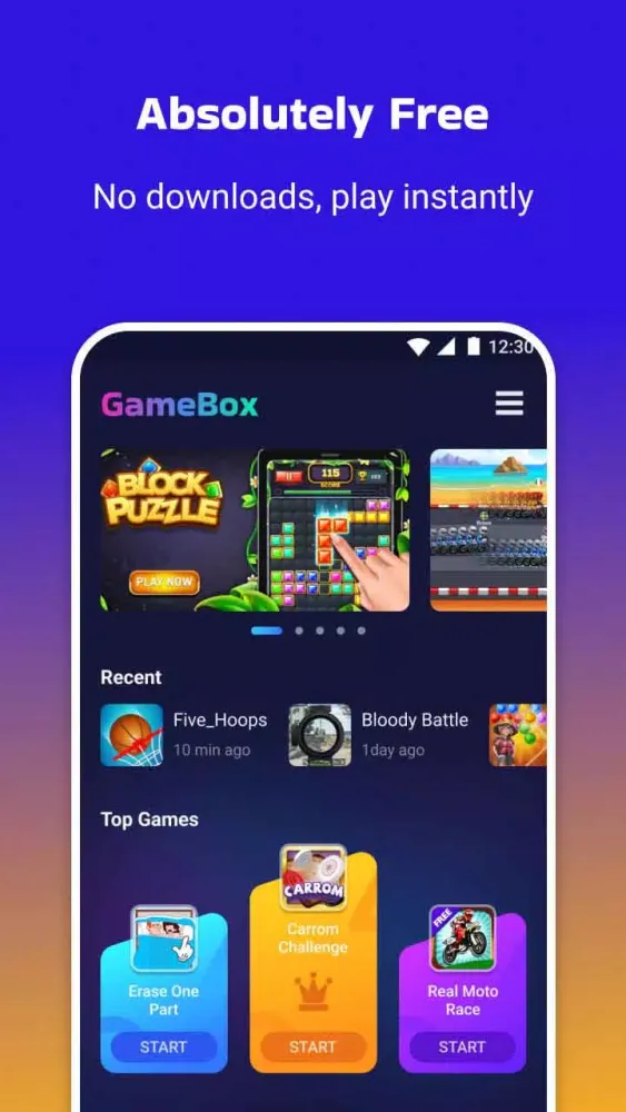 GameBox スクリーンショット