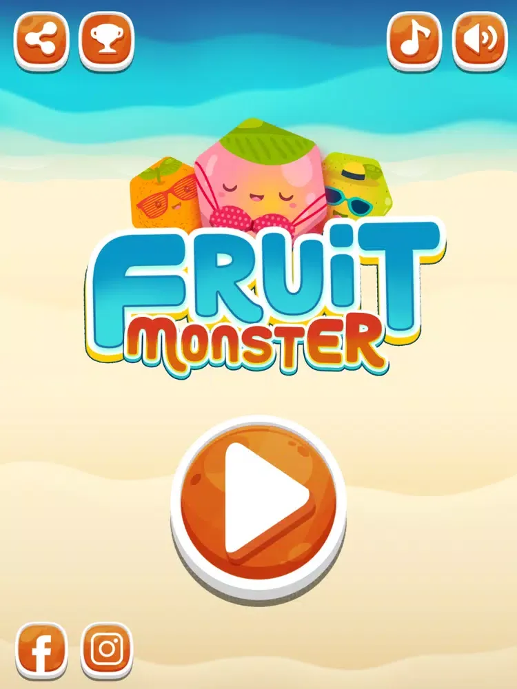Screenshot di Sugar Fruit Monsters iPad 