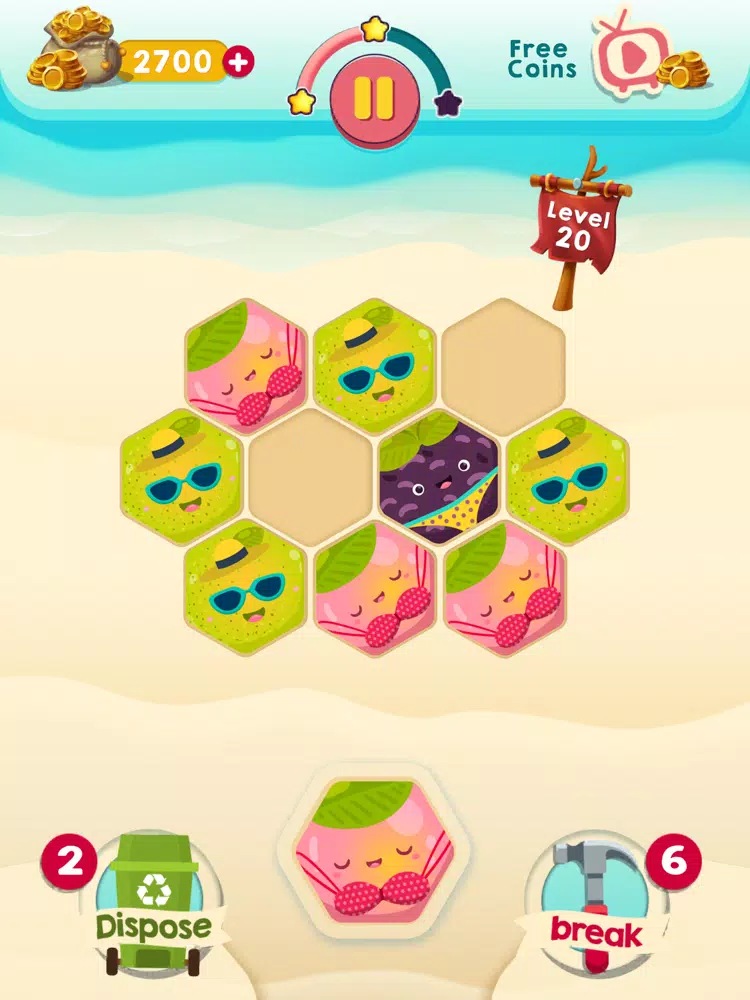 Sugar Fruit Monsters iPad  स्क्रीनशॉट