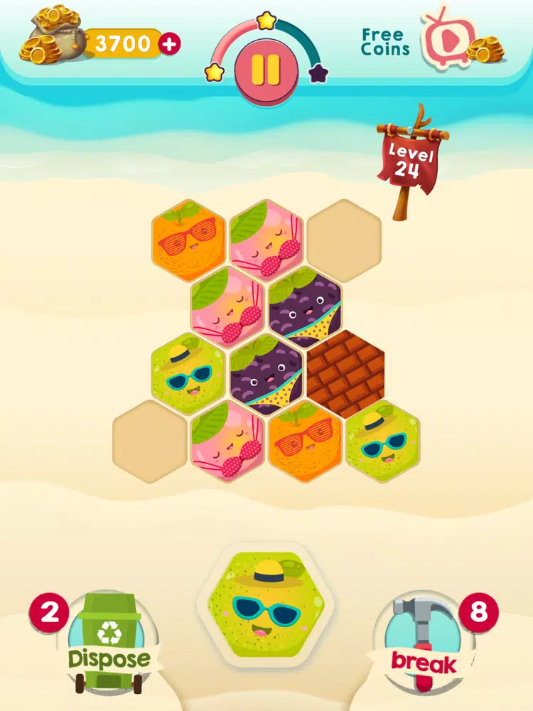 Sugar Fruit Monsters iPad  स्क्रीनशॉट