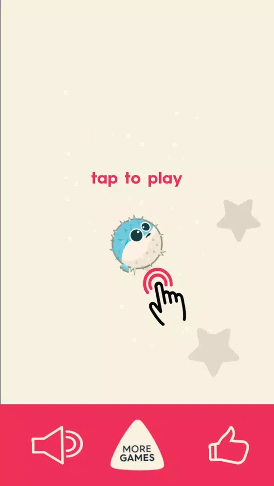 ภาพหน้าจอของ Bubble Fish - Tap tap game