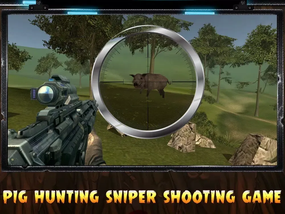Pig Hunting Shooting Game iPad  Screenshots