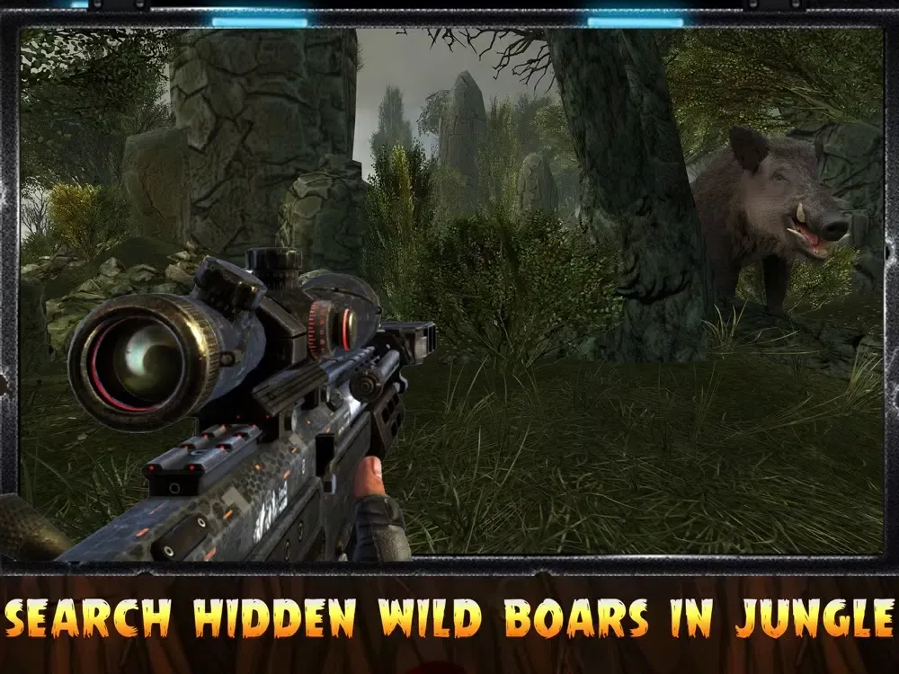 Pig Hunting Shooting Game iPad  Screenshots