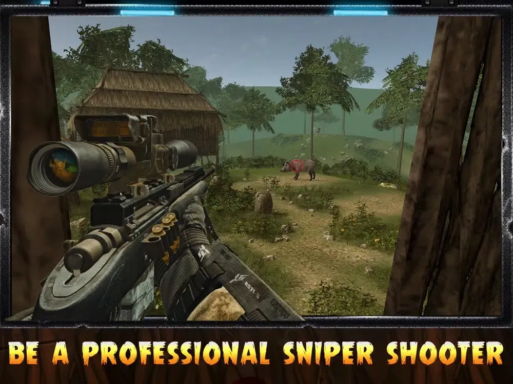Pig Hunting Shooting Game iPad  Screenshots