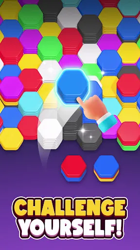 Screenshot di Hexa Sort