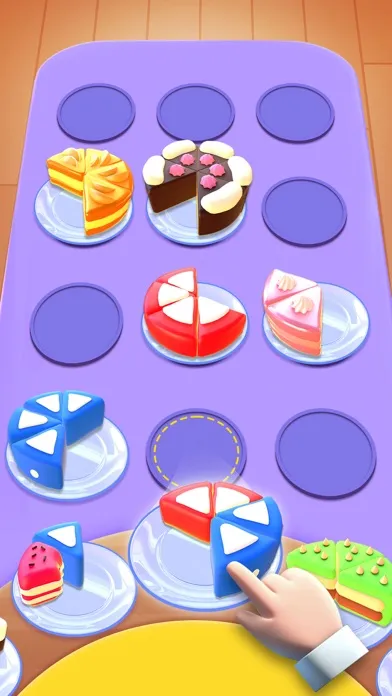 Ảnh chụp màn hình của Cake Sort Puzzle 3D