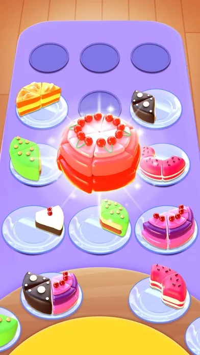 Ảnh chụp màn hình của Cake Sort Puzzle 3D