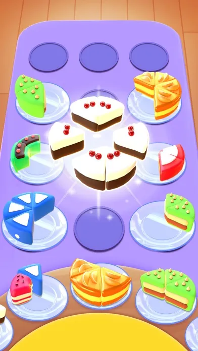 Ảnh chụp màn hình của Cake Sort Puzzle 3D