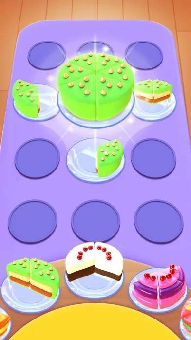 Ảnh chụp màn hình của Cake Sort Puzzle 3D