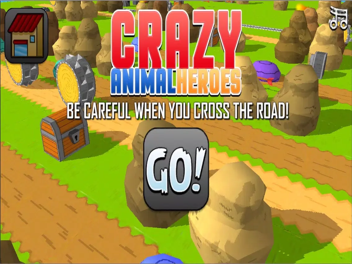 Captures d'écran de Crazy Animal Heroes iPad 