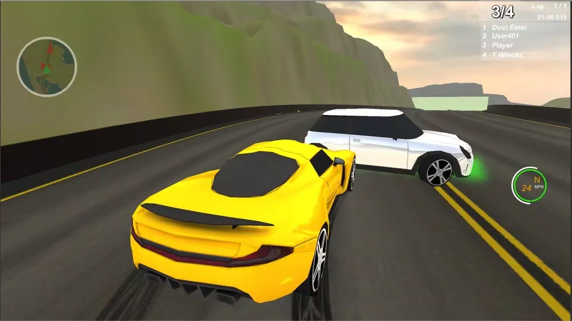 Tangkapan layar Mad Racing Super Speed