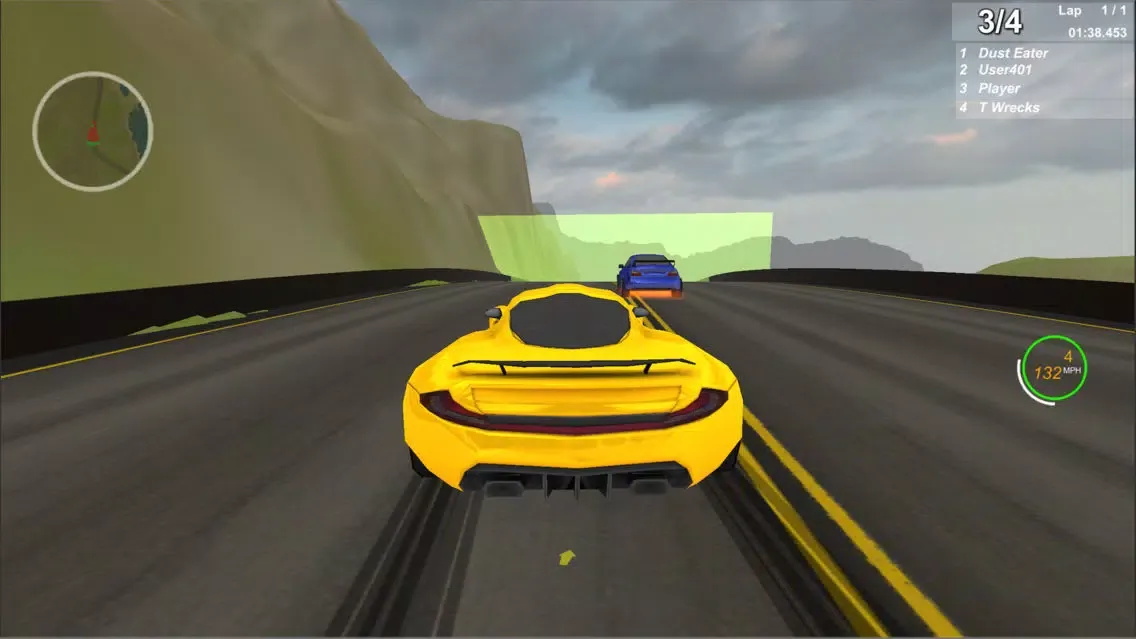 Tangkapan layar Mad Racing Super Speed