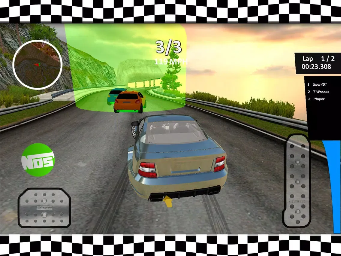 Real Car Racer iPad  스크린샷