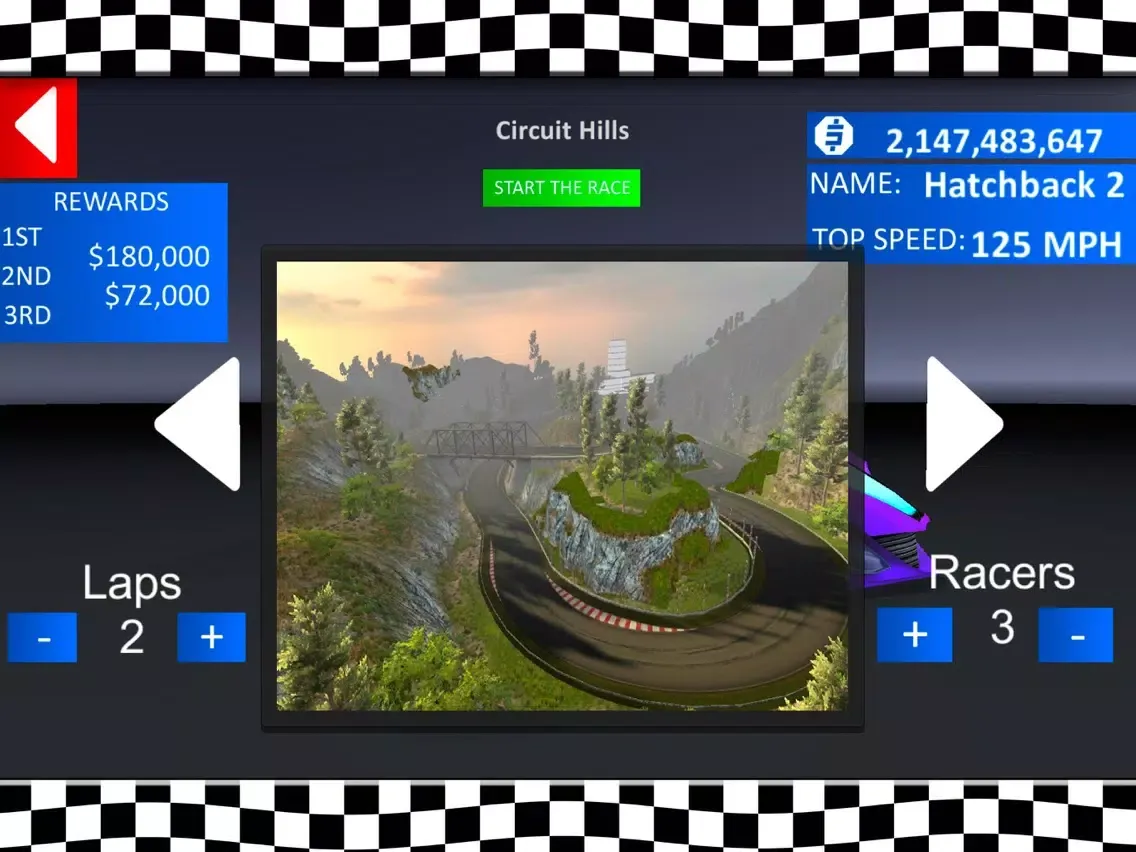 Real Car Racer iPad  스크린샷