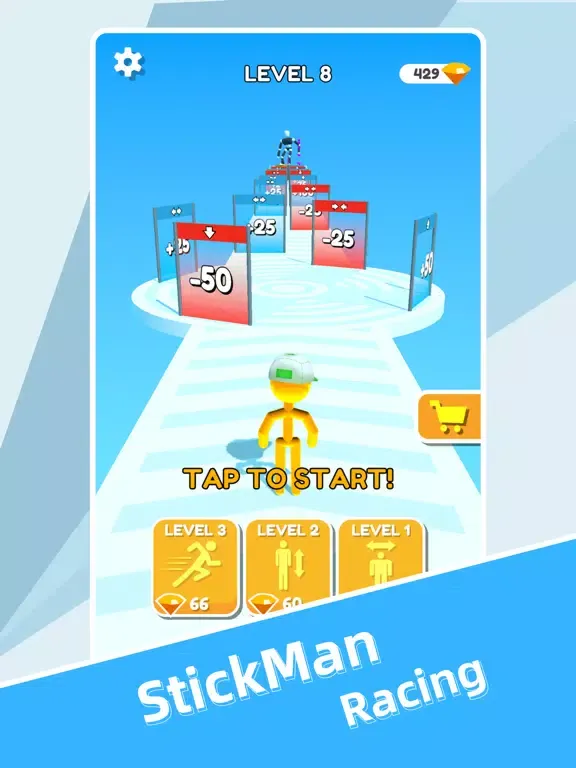 صور StickMan Racing Go iPad 