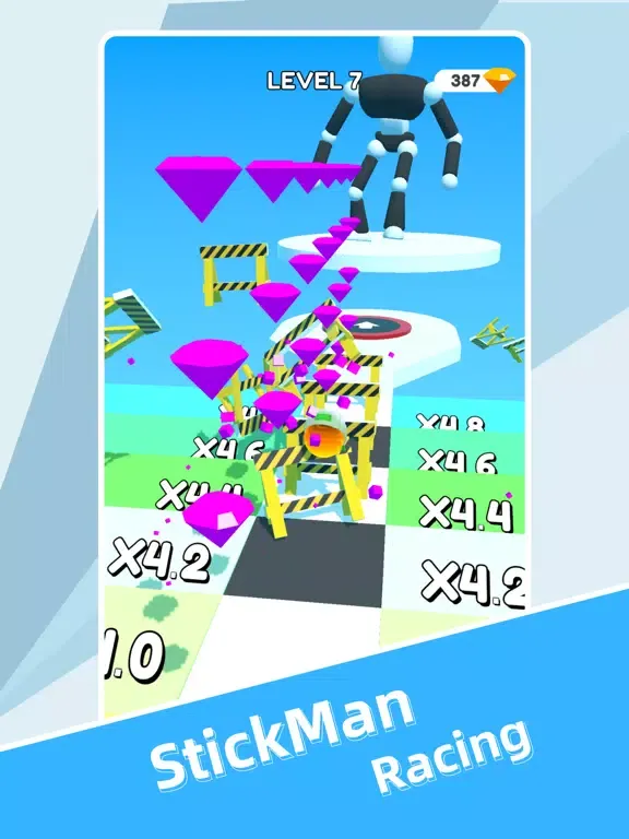 صور StickMan Racing Go iPad 