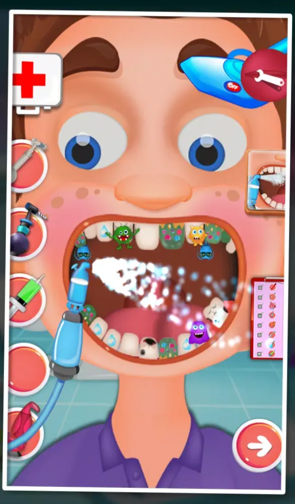 Capturas de tela do Kids Doctor Braces