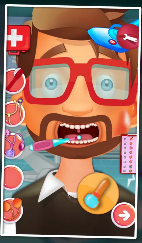 Capturas de tela do Kids Doctor Braces
