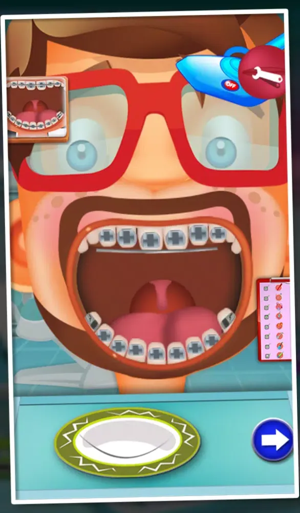 Capturas de tela do Kids Doctor Braces