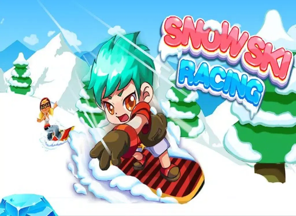 3D Ski Racing-Super Jumper Rush iPad  スクリーンショット