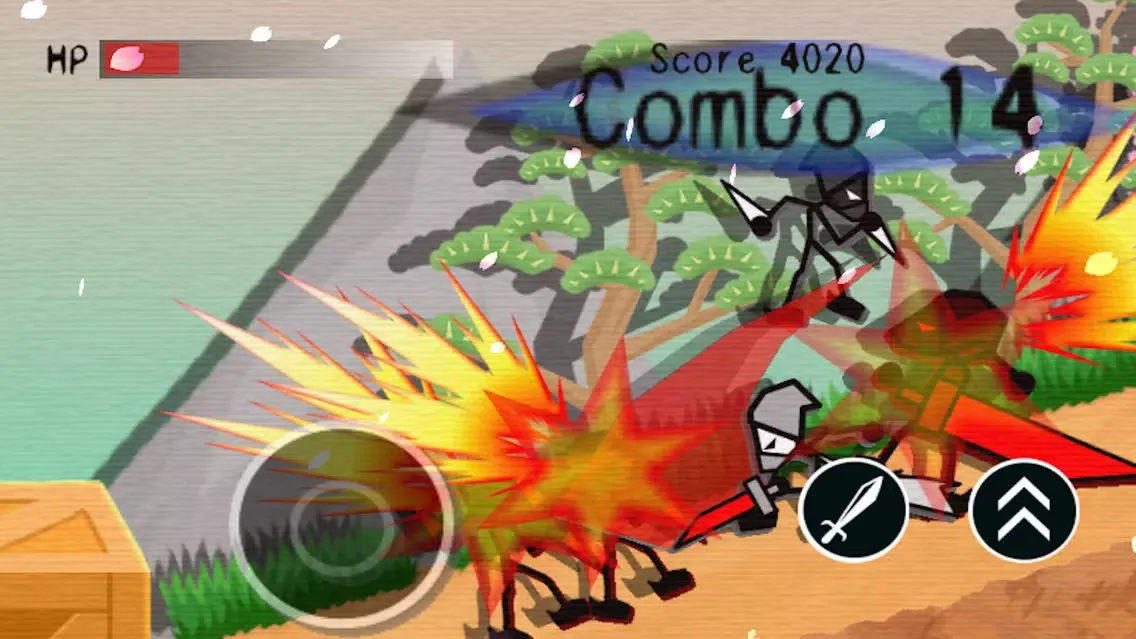 Capturas de tela do Ninja Stick Man Fighter