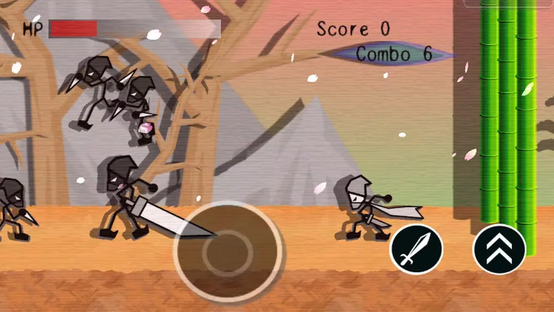 Capturas de tela do Ninja Stick Man Fighter