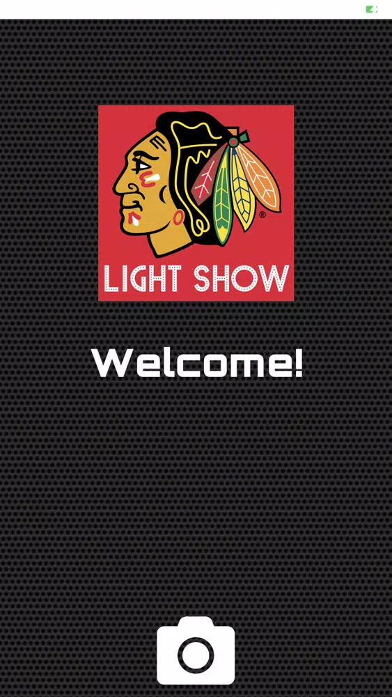ภาพหน้าจอของ Blackhawks Light Show